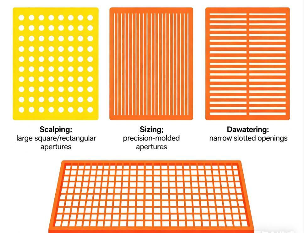 Processing Screening Components Innovative Polyurethane Screening Systems Transform Wet Processing ...