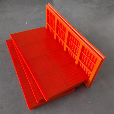 Polyurethane Screen Panels WS85 For Mining Machine Parts Tension Clamped Design