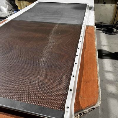Rotex Separator Screen with 0.0014-0.0090 Inch Wire Diameter and 46%-76.4% Open Area for >80°C High-Temp Applications