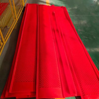 Polyurethane Flip-Flop Mesh 1m Width 55 Shore for Iron Ore