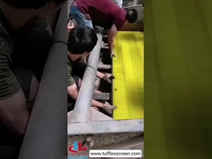 PU Dewatering Screen Panel installtion