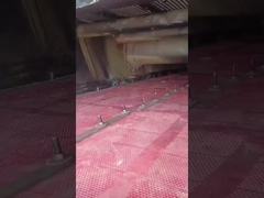 Red-Black Rubber Screen Panel